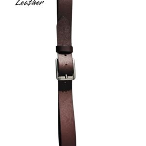 Dark Brown Leather Belt