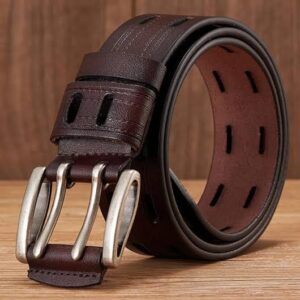 Brown leather Belt