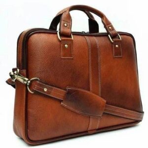 Tan Colour Shaded Laptop Bag